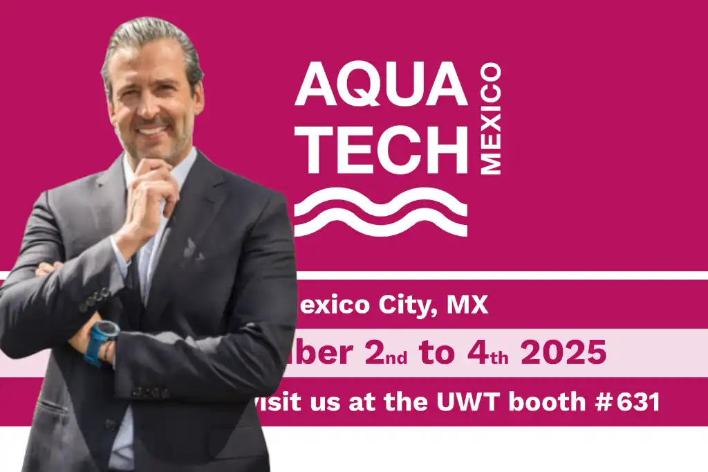 Daniel Madariaga Barrilado destaca en Aquatech México 2025 con visión estratégica ante la crisis hídrica.