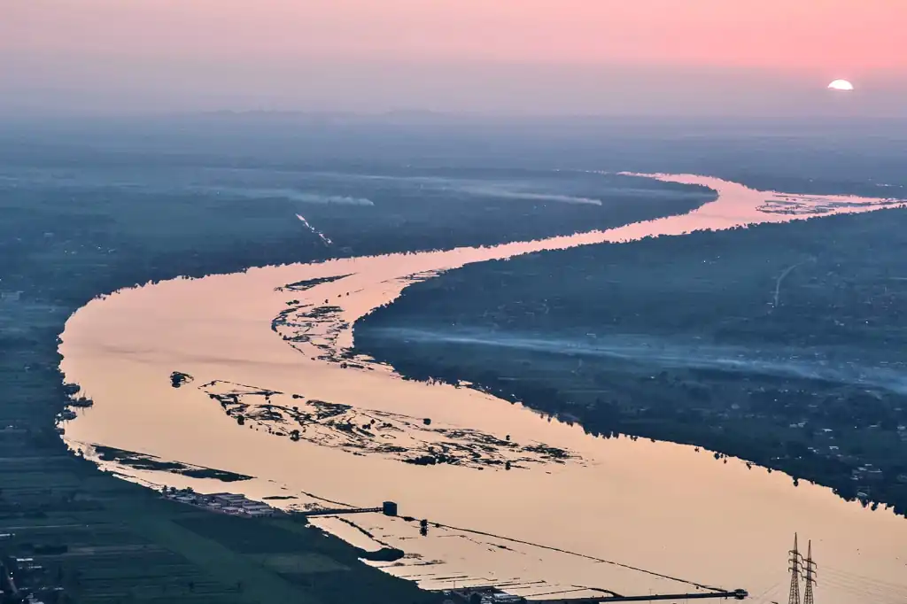 La salinización del delta del Nilo se ha convertido en una amenaza creciente para el acceso al agua en Egipto